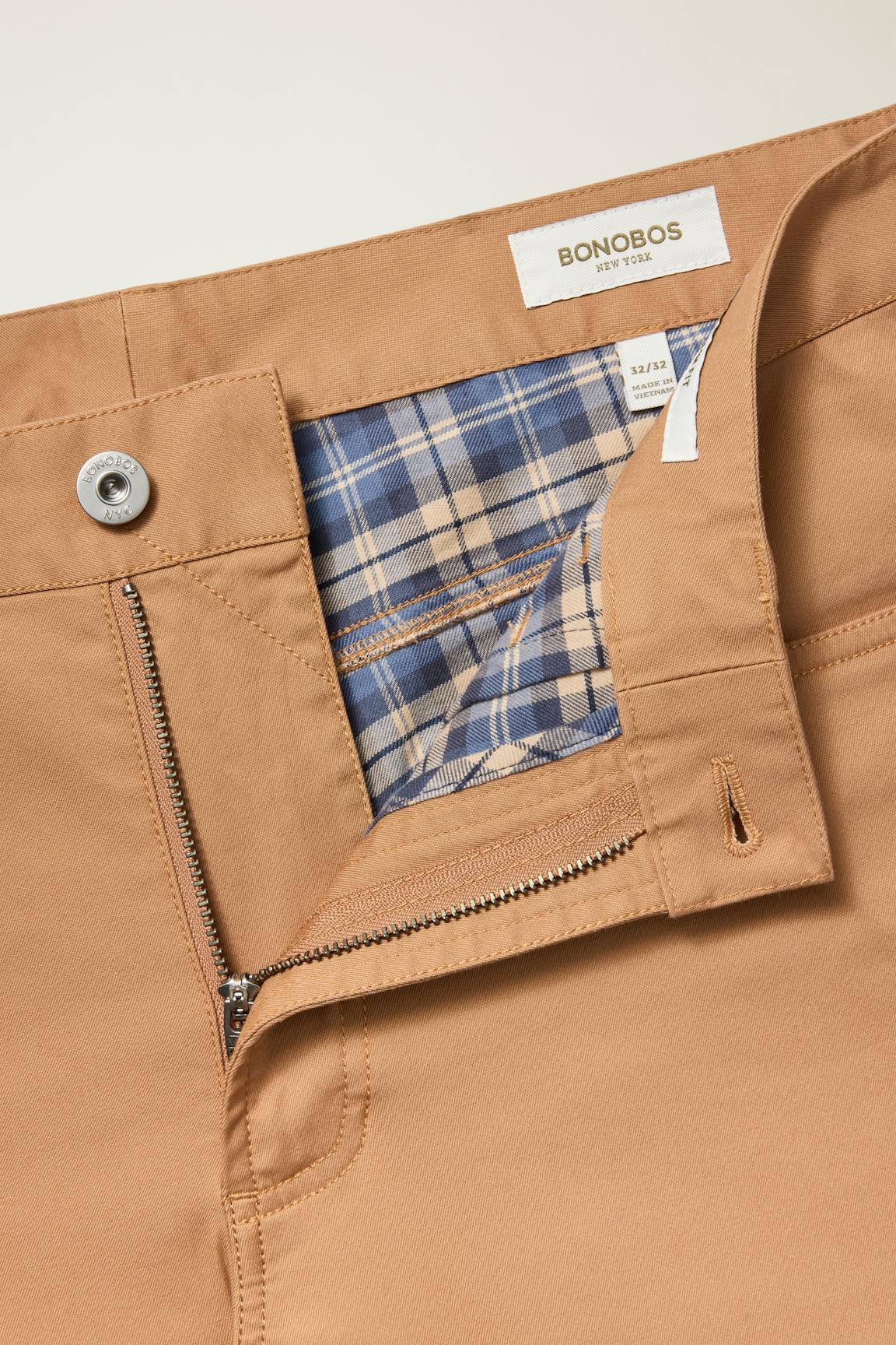 Bonobos Fireside Flannel Lined Pant