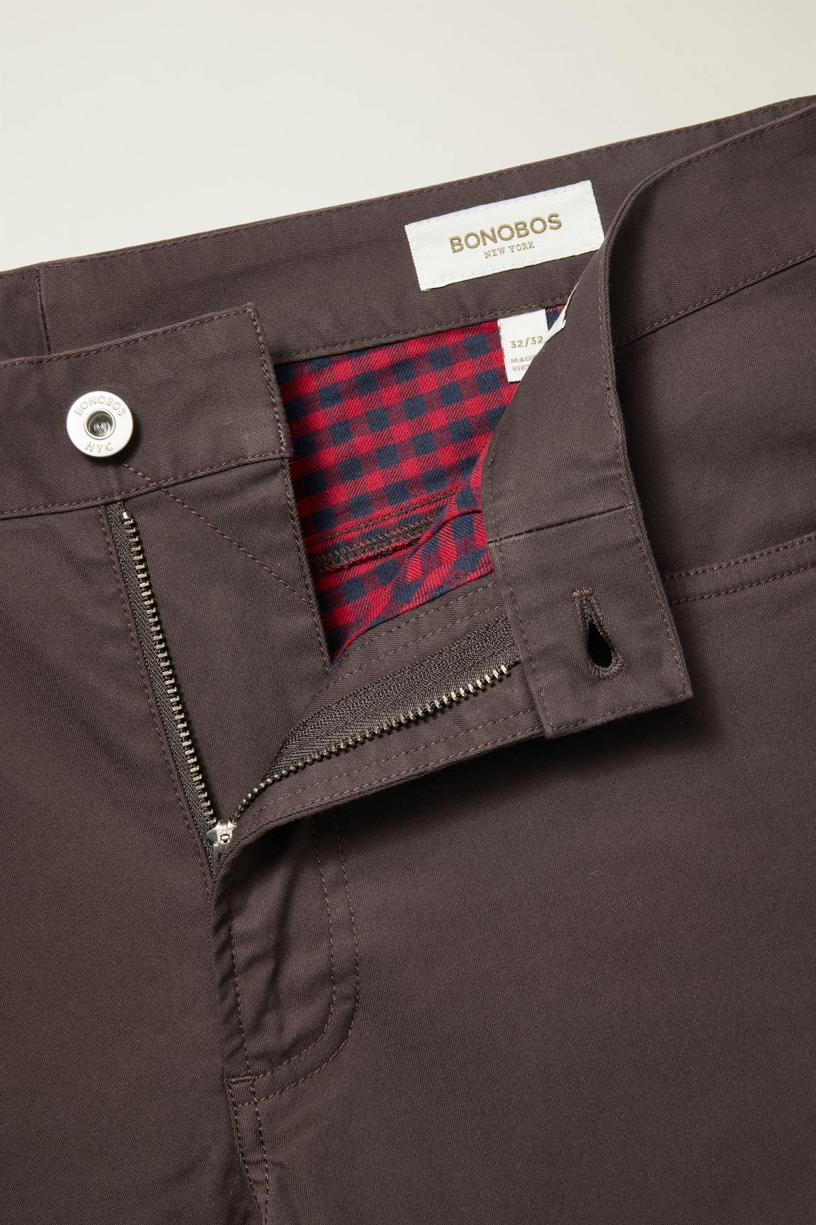 Bonobos Fireside Flannel Lined Pant