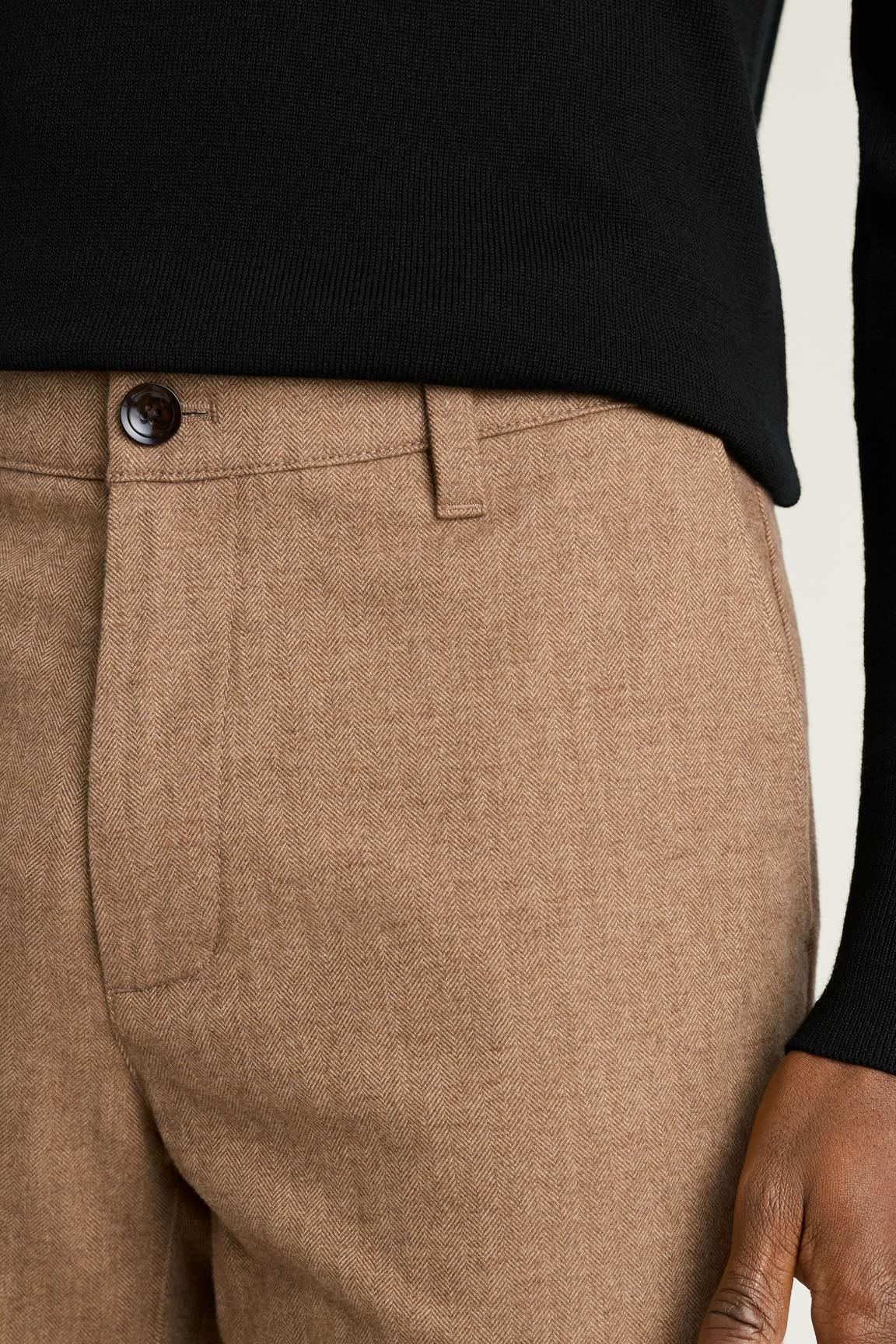 Bonobos Brushed Herringbone Chino