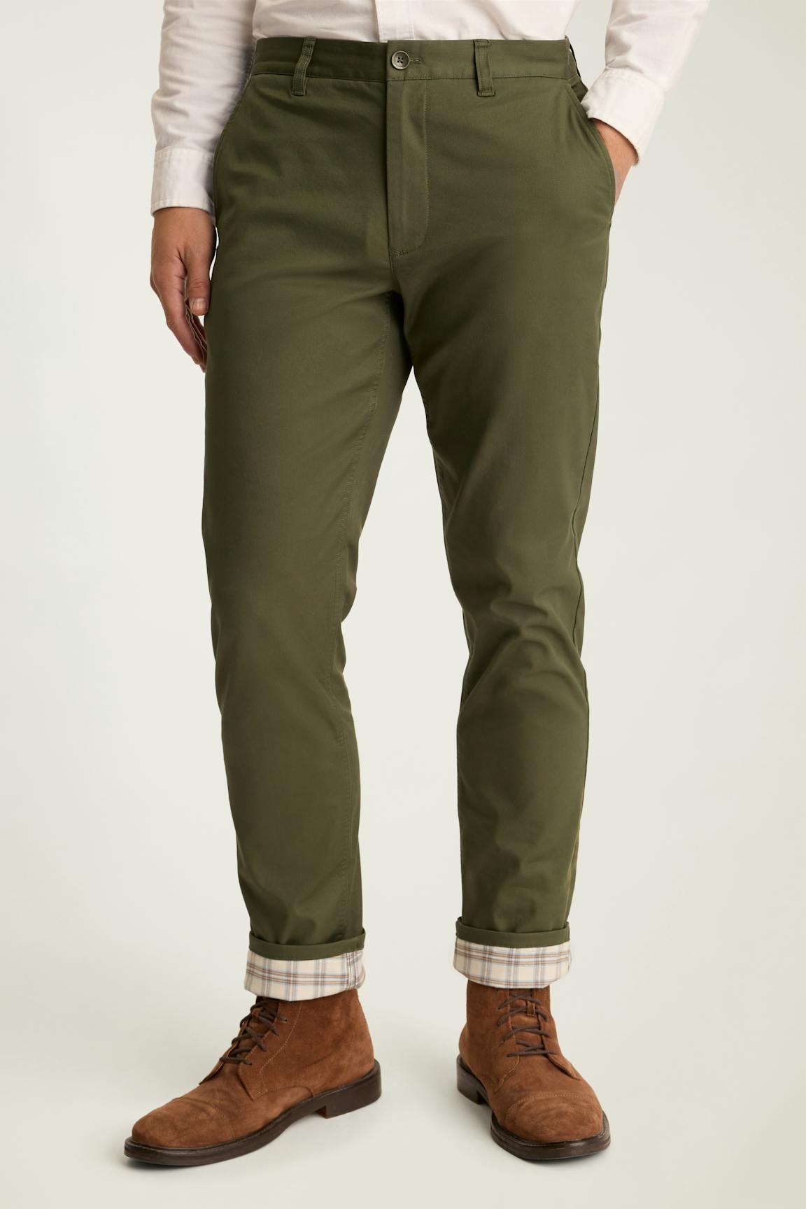 Bonobos Fireside Flannel Lined Chinos