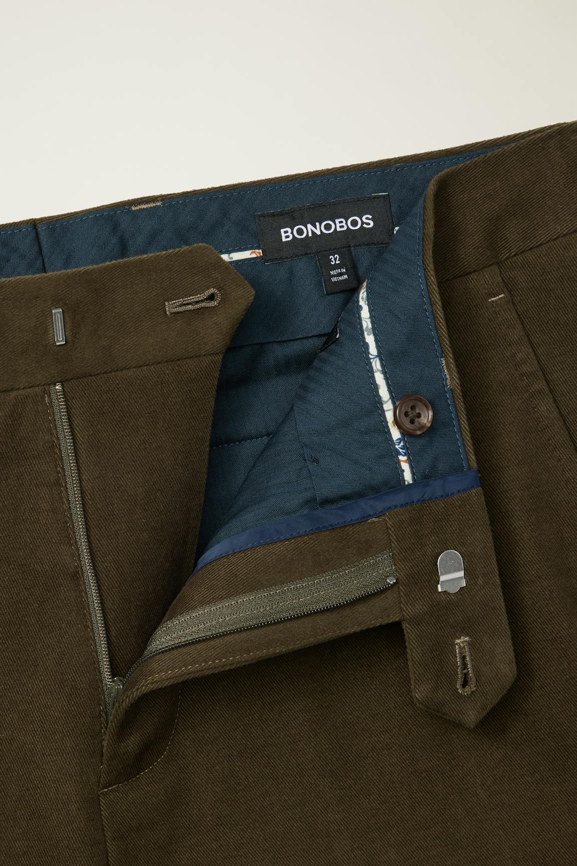 Bonobos Jetsetter Italian Brushed Cotton Dress Pant