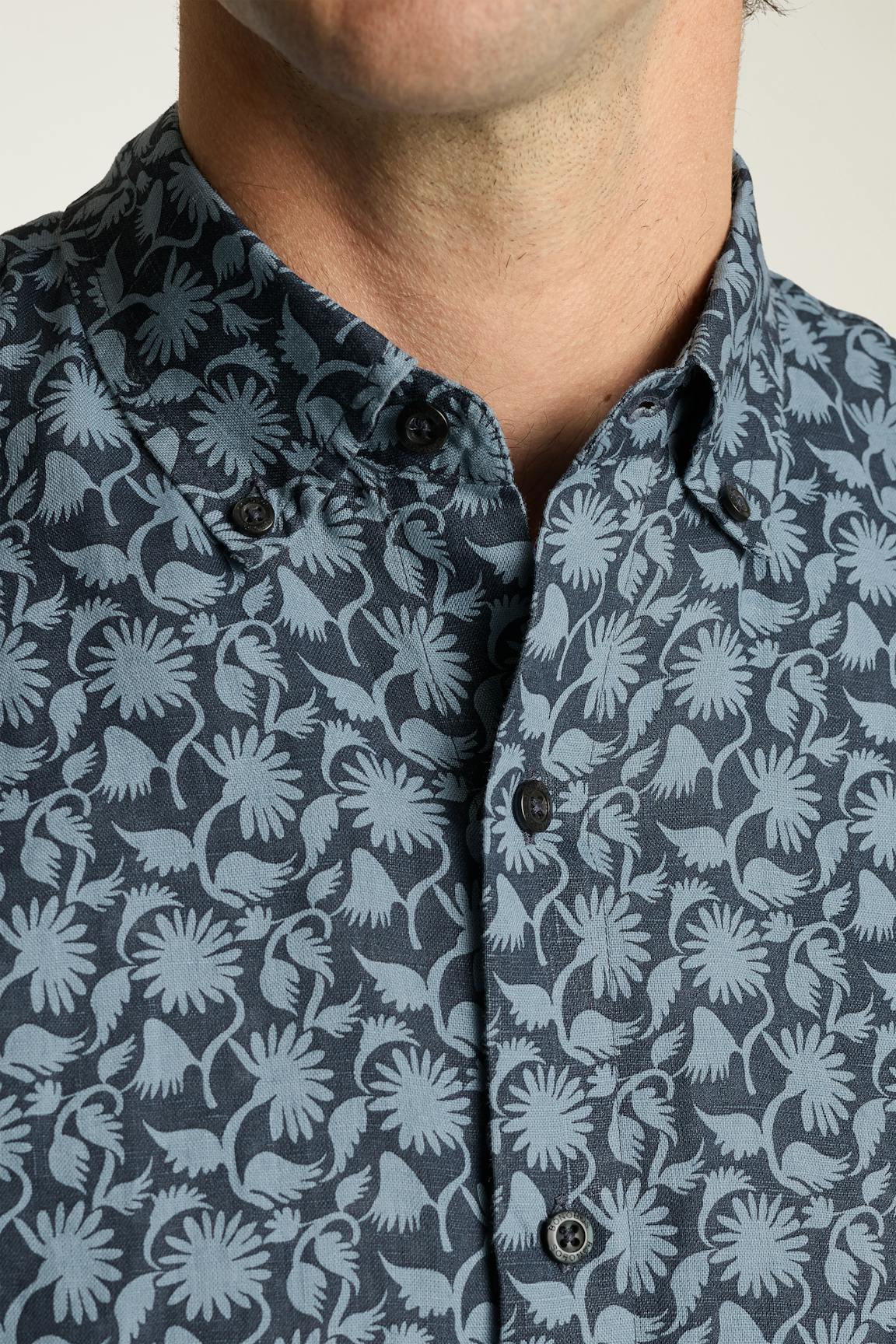 Bonobos Riviera Linen Short Sleeve Shirt
