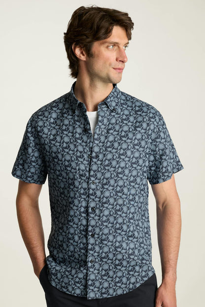Bonobos Riviera Linen Short Sleeve Shirt
