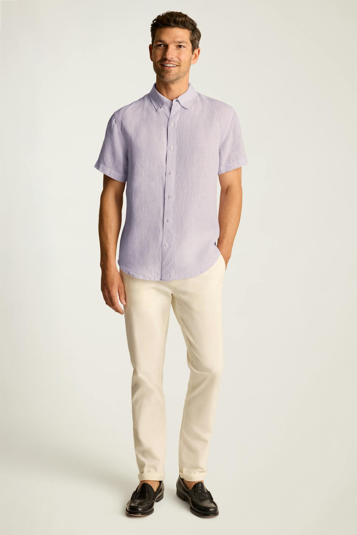 Bonobos Riviera Linen Short Sleeve Shirt