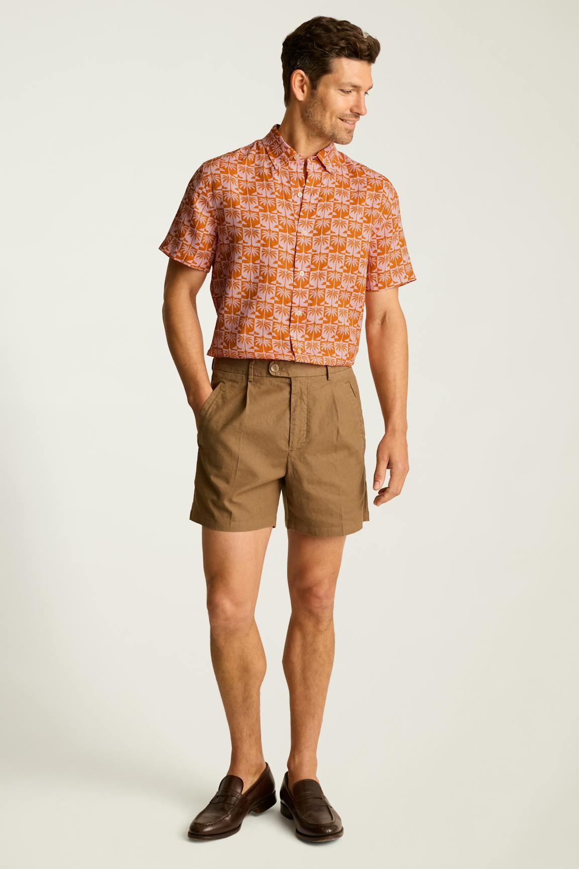 Bonobos Riviera Linen Short Sleeve Shirt