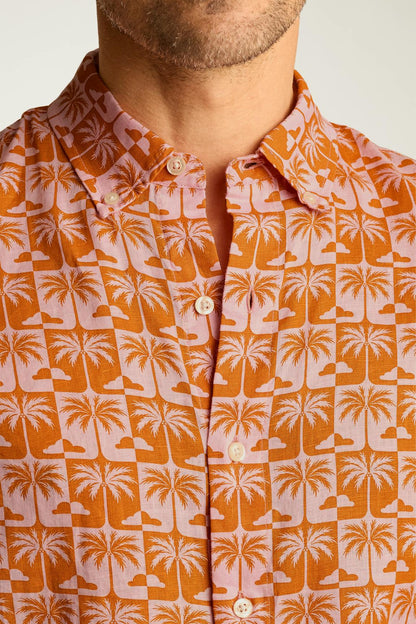 Bonobos Riviera Linen Short Sleeve Shirt