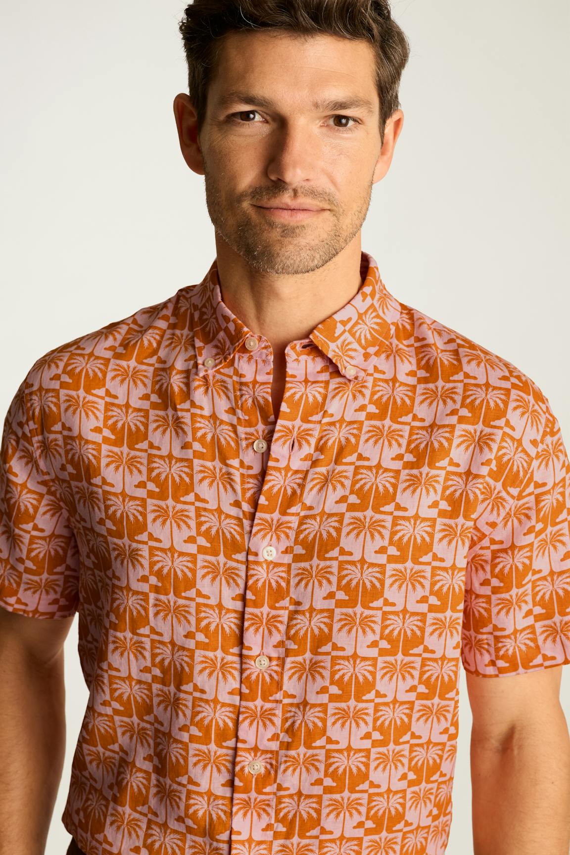 Bonobos Riviera Linen Short Sleeve Shirt