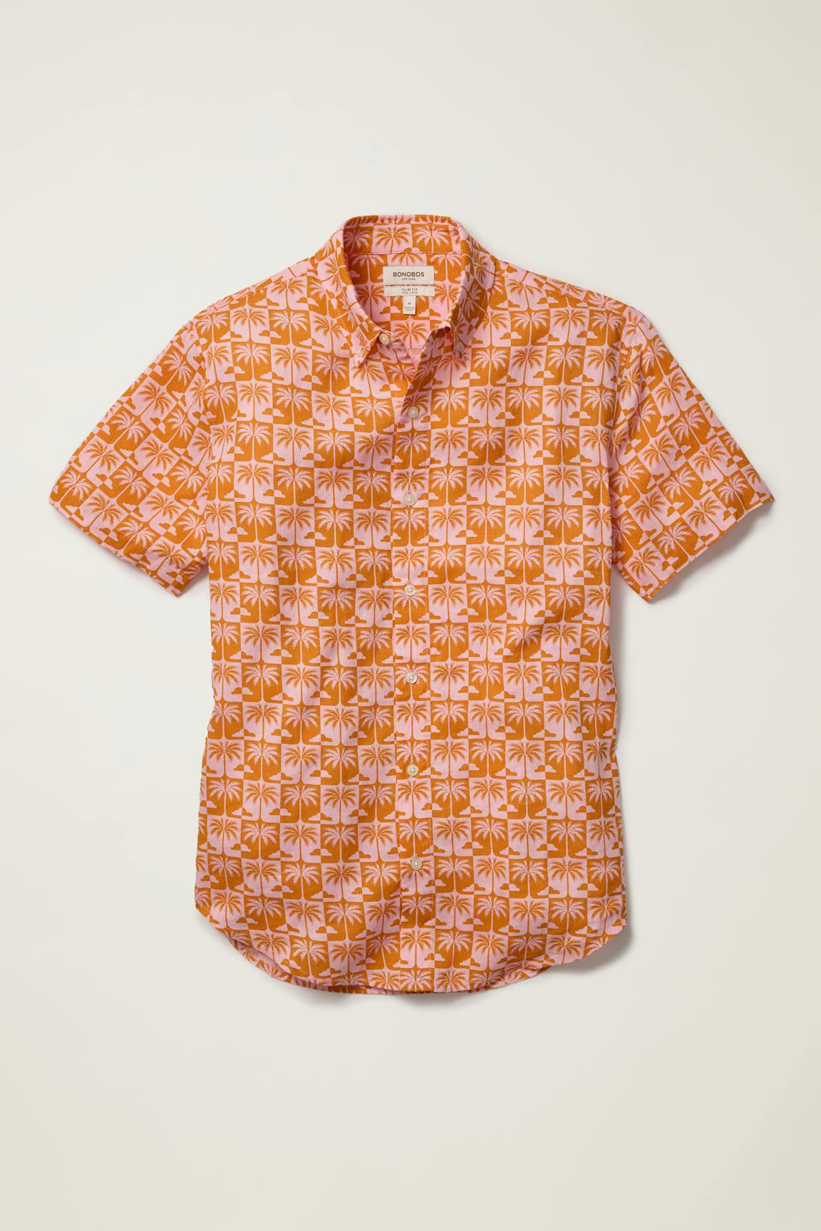 Bonobos Riviera Linen Short Sleeve Shirt