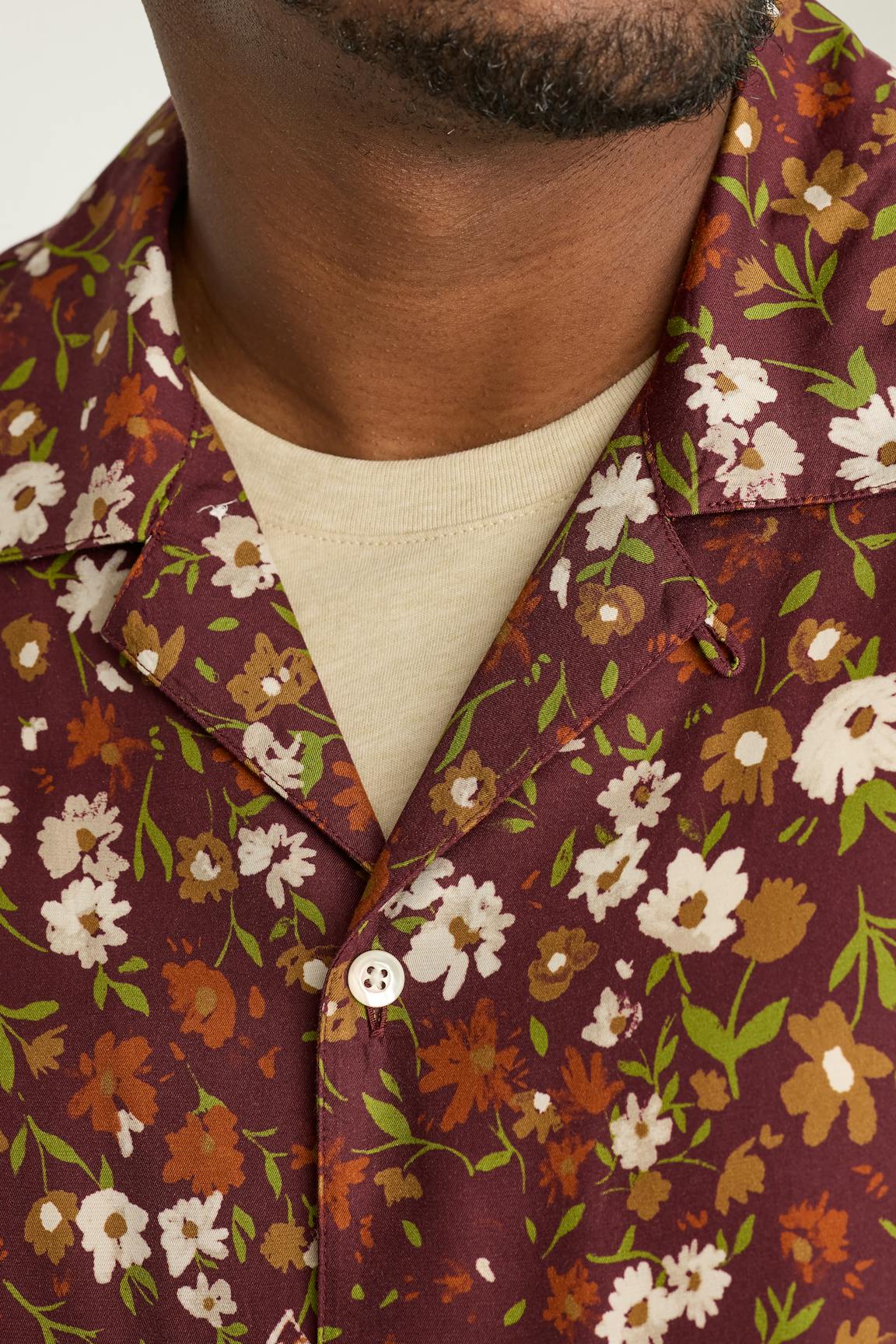 Bonobos Riviera Silk Blend Cabana Shirt