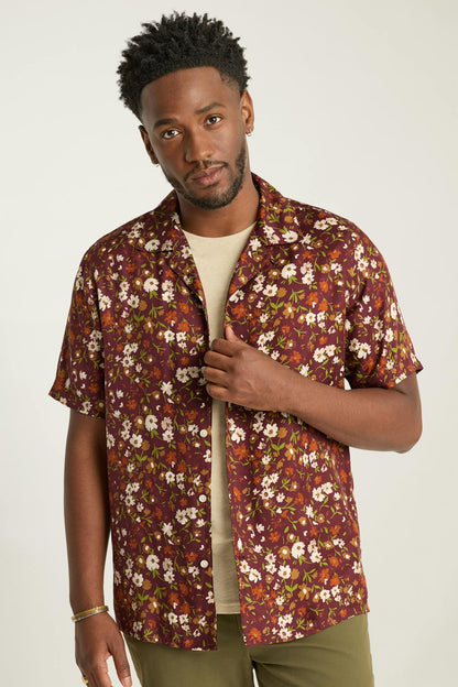 Bonobos Riviera Silk Blend Cabana Shirt