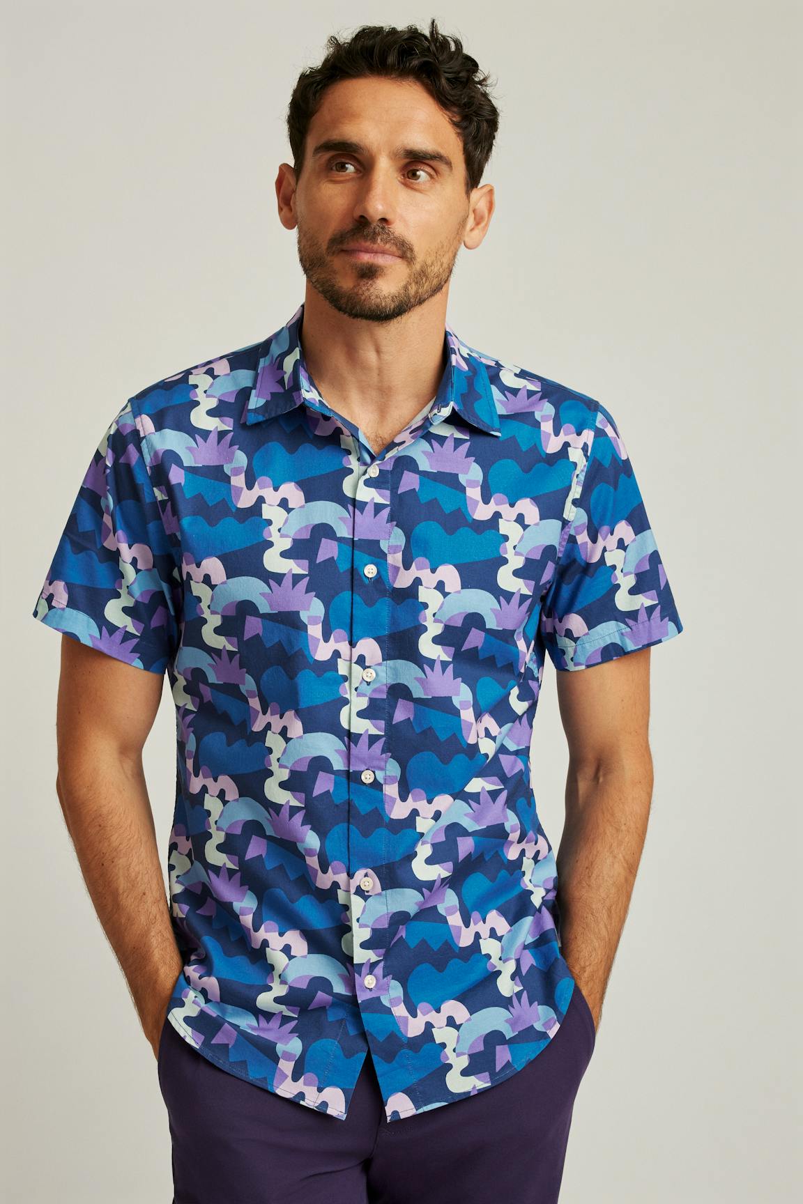 Bonobos Will Bryant X Bonobos Stretch Riviera Short Sleeve Shirt