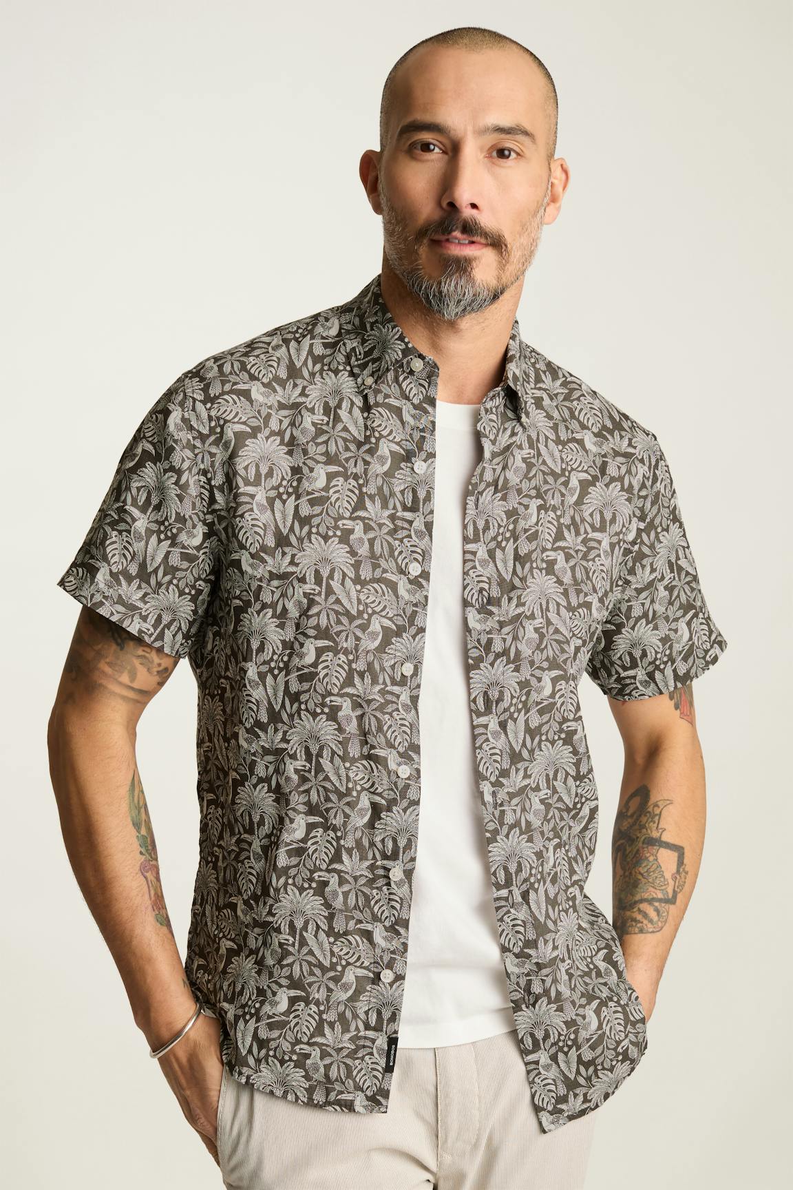 Bonobos Riviera Linen Short Sleeve Shirt