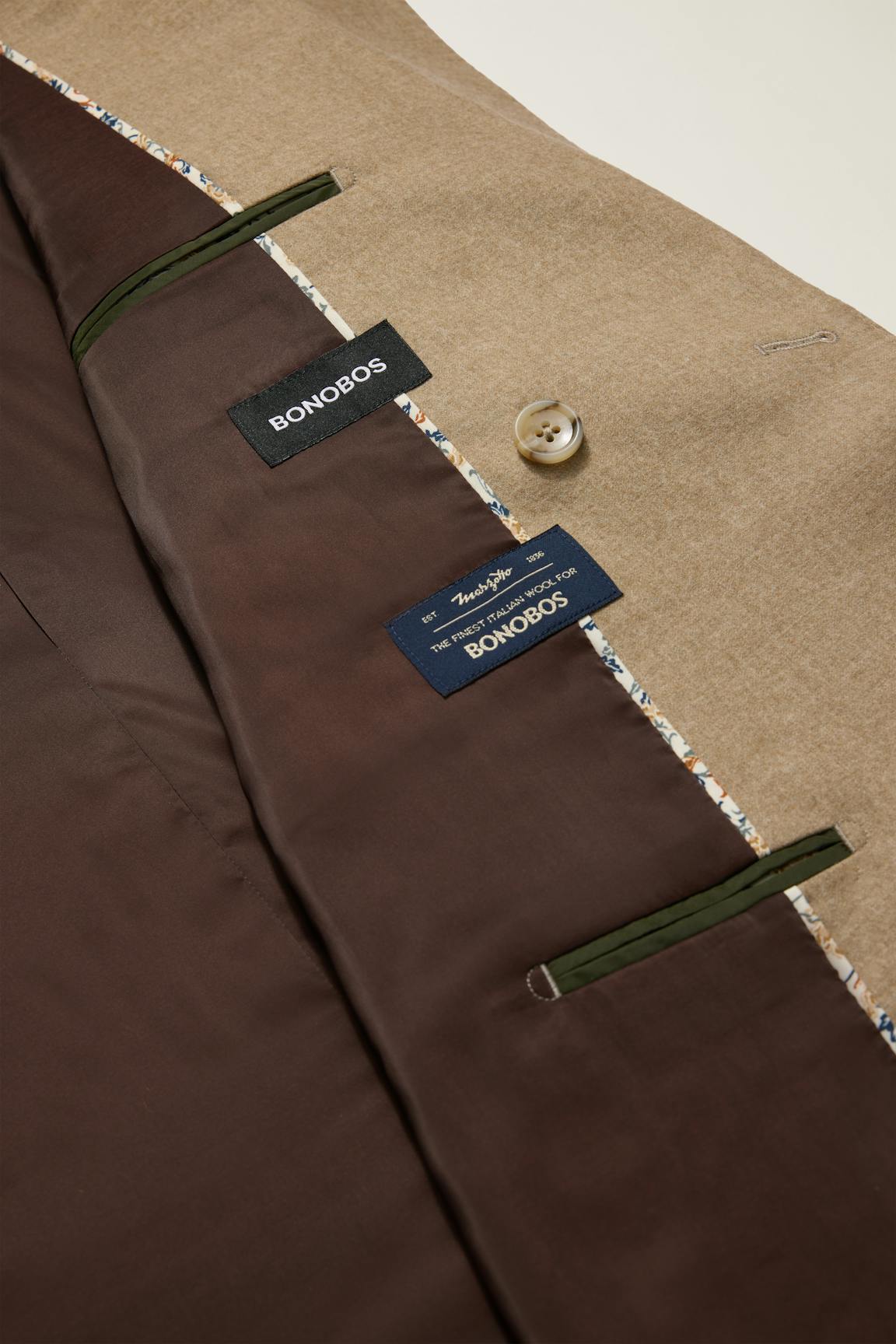 Bonobos Jetsetter Italian Flannel Double Breasted Blazer