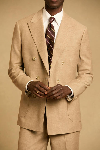 Bonobos Jetsetter Italian Flannel Double Breasted Blazer